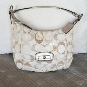 Coach Shoulder Bag - Kristin Embellished Signature